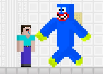 Noob vs Blue Monster